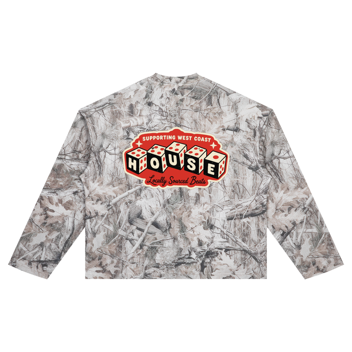 WCR HOUSE Camo Waffle Long Sleeve