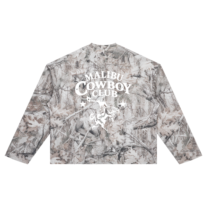 MALIBU COWBOY CLUB Camo Long Sleeve