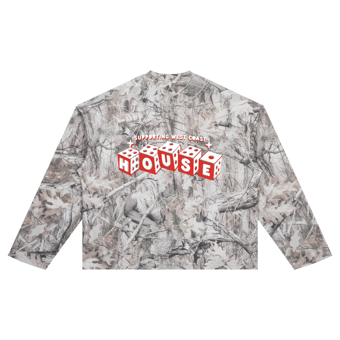 WCR HOUSE Camo Waffle Long Sleeve