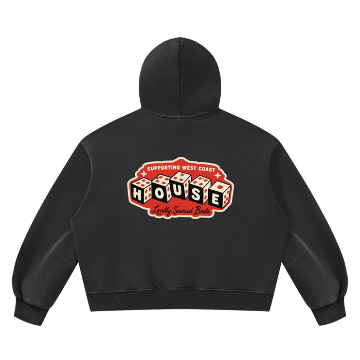 WCR HOUSE Boxy Fleece Hoodie