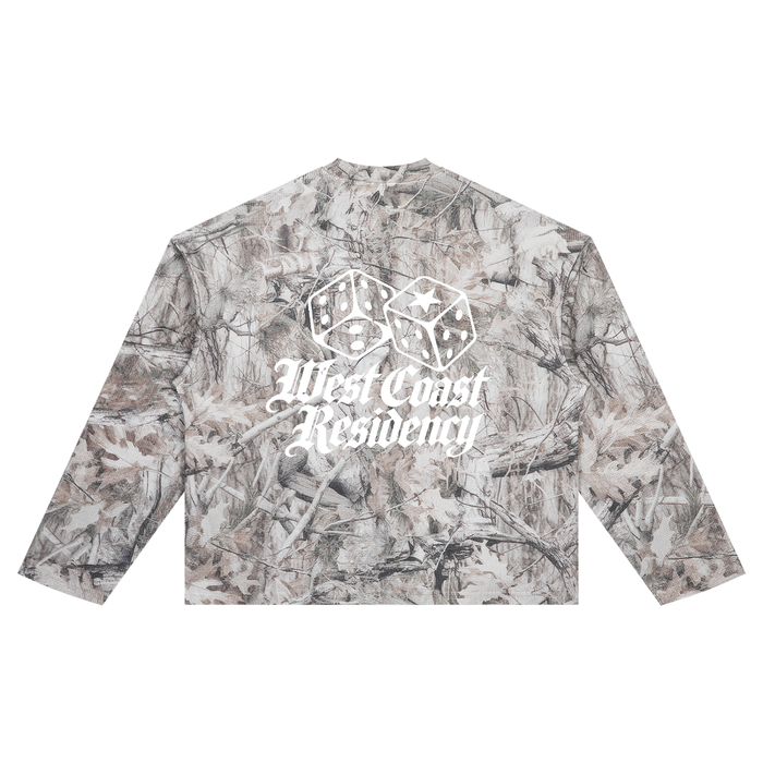 WCR DICE Camo Waffle Long Sleeve