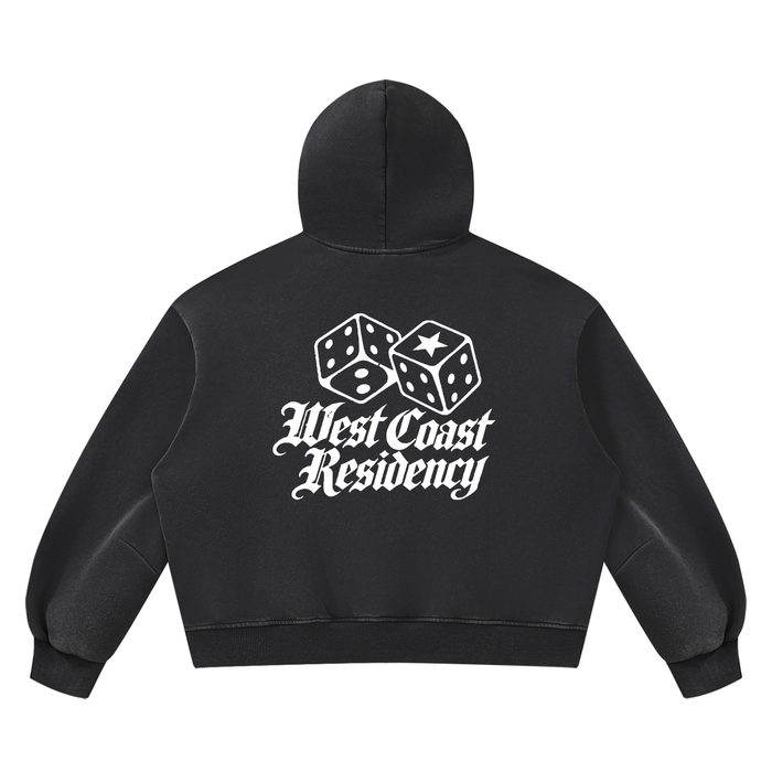 WCR DICE Vintage Wash Boxy Hoodie