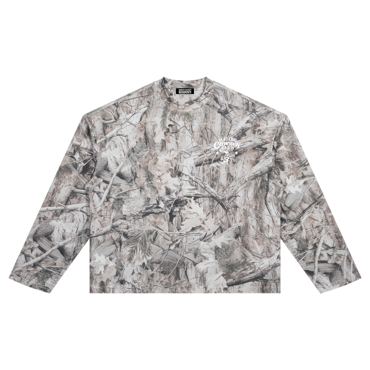 MALIBU COWBOY CLUB Camo Long Sleeve