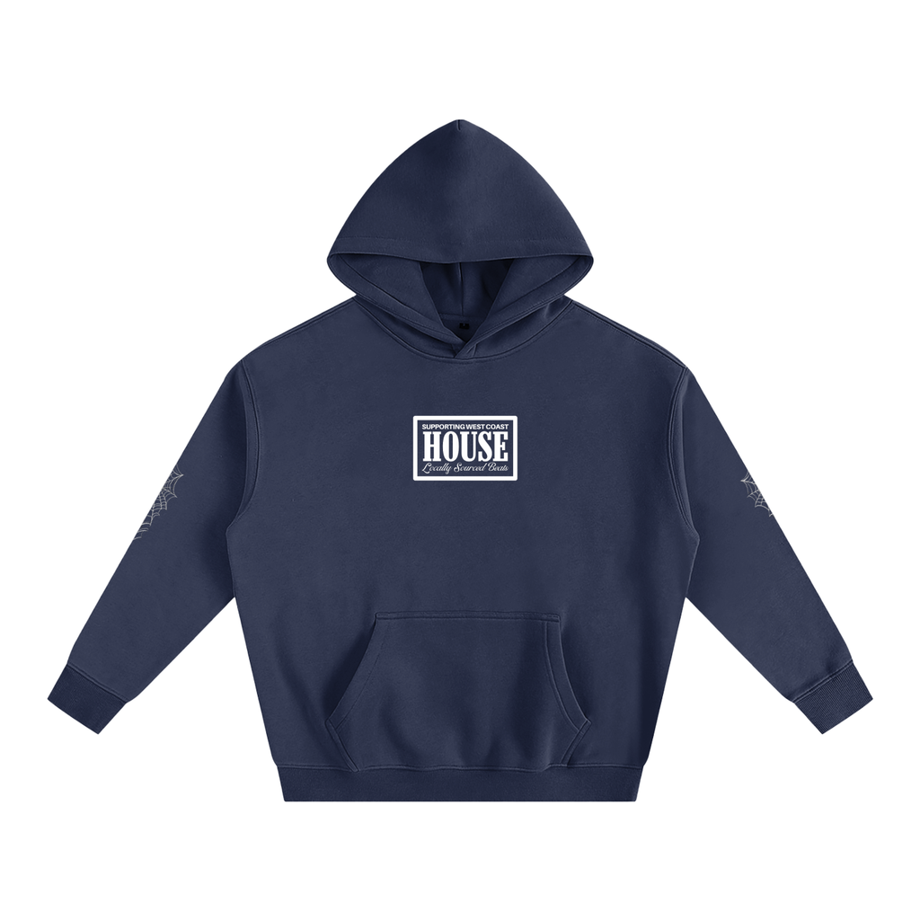 WCR SPIDER SLEEVE OVERSIZE HOODIE