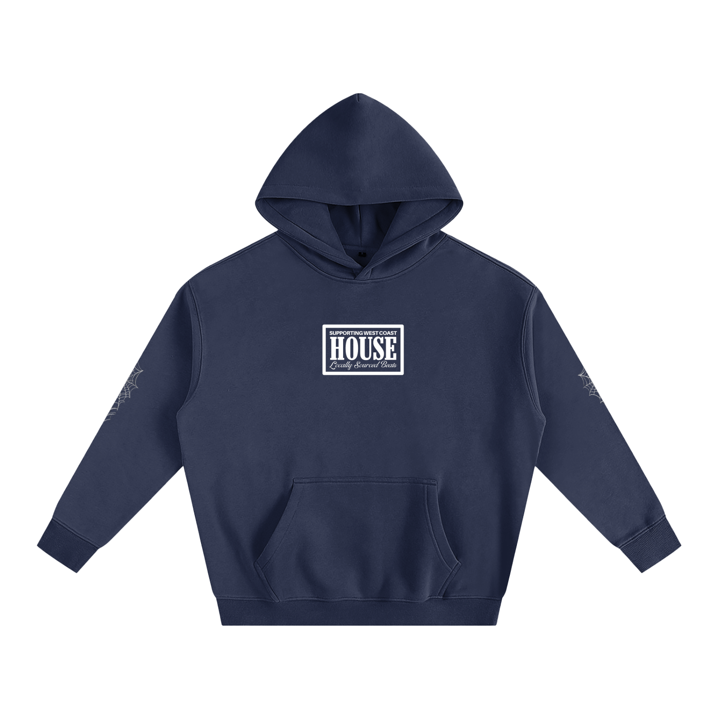 WCR SPIDER SLEEVE OVERSIZE HOODIE