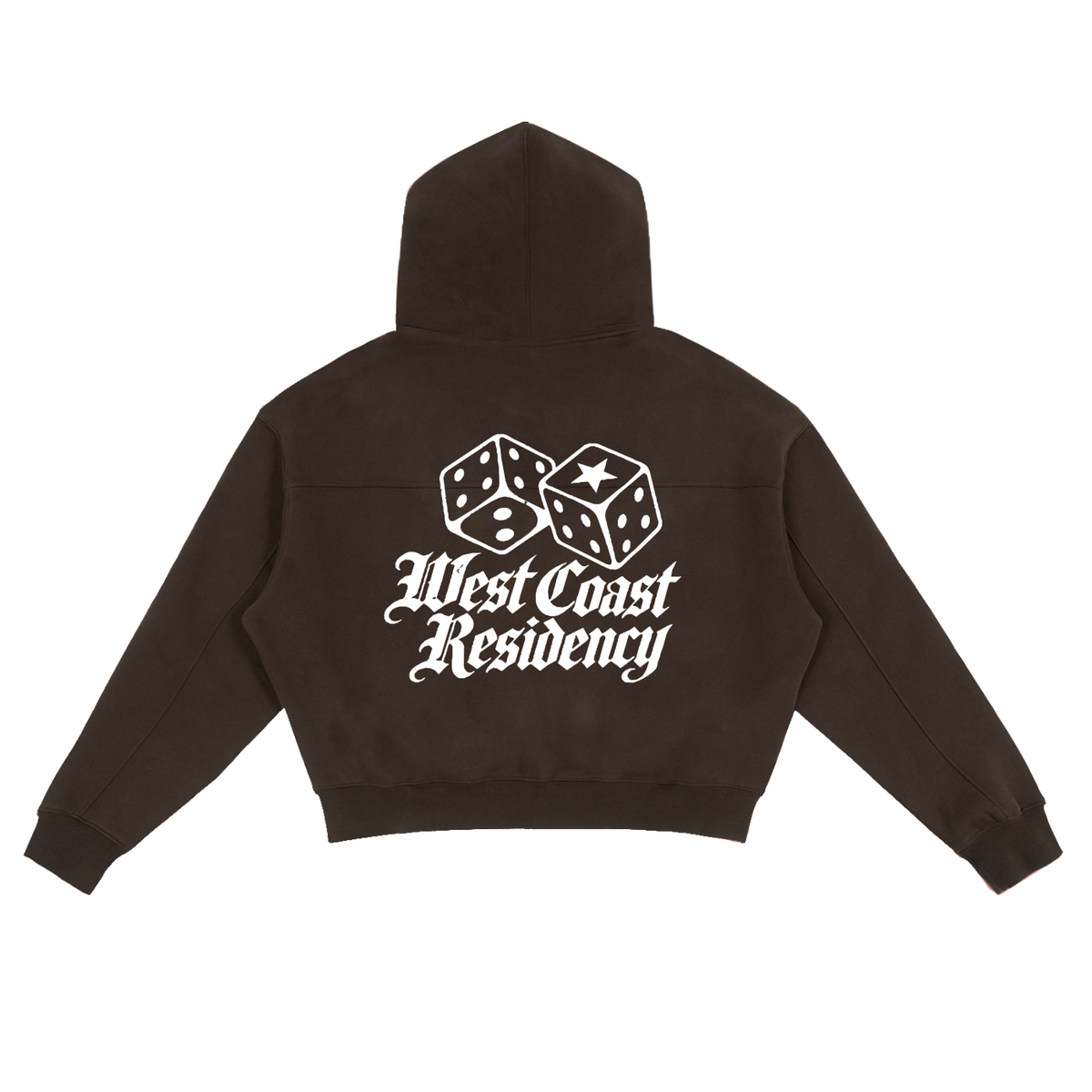 WCR DICE Zip-Up Boxy Hoodie