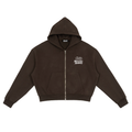 WCR DICE Zip-Up Boxy Hoodie