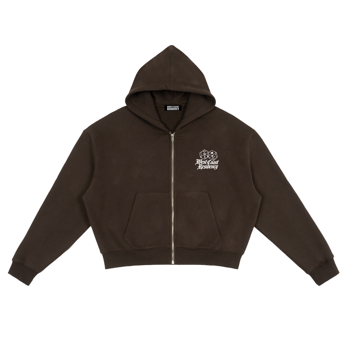 WCR DICE Zip-Up Boxy Hoodie
