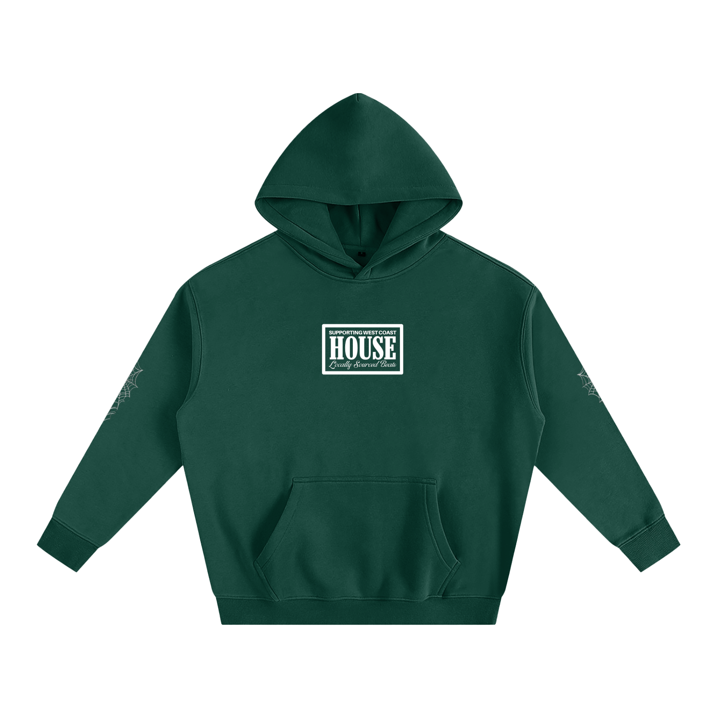 WCR SPIDER SLEEVE OVERSIZE HOODIE