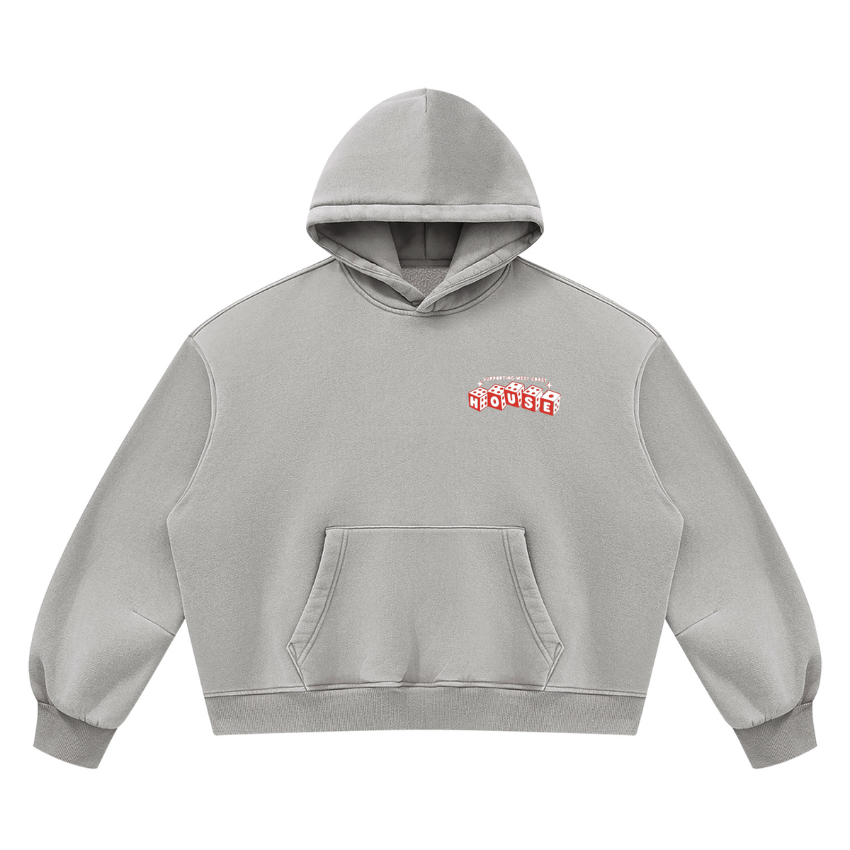 WCR HOUSE Boxy Fleece Hoodie