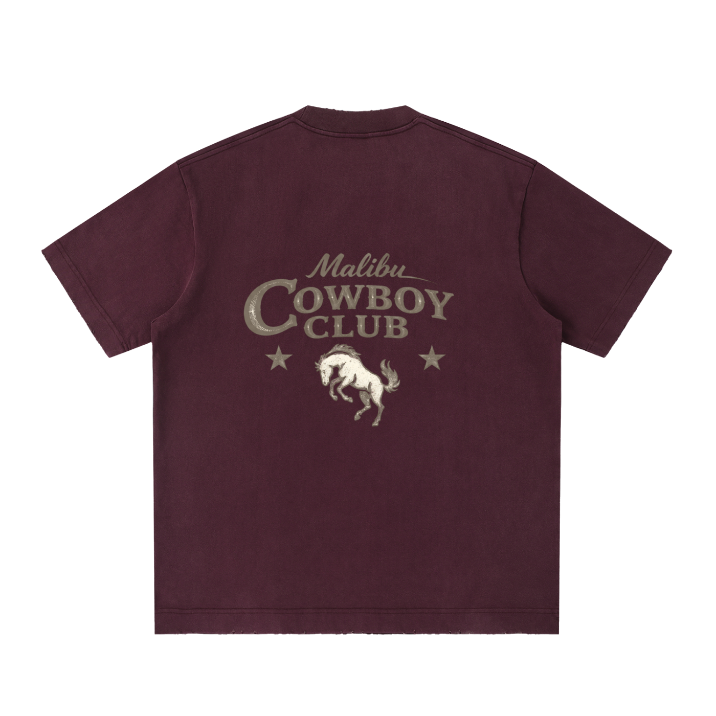 "Malibu Cowboy Club" Vintage Washed T-Shirt