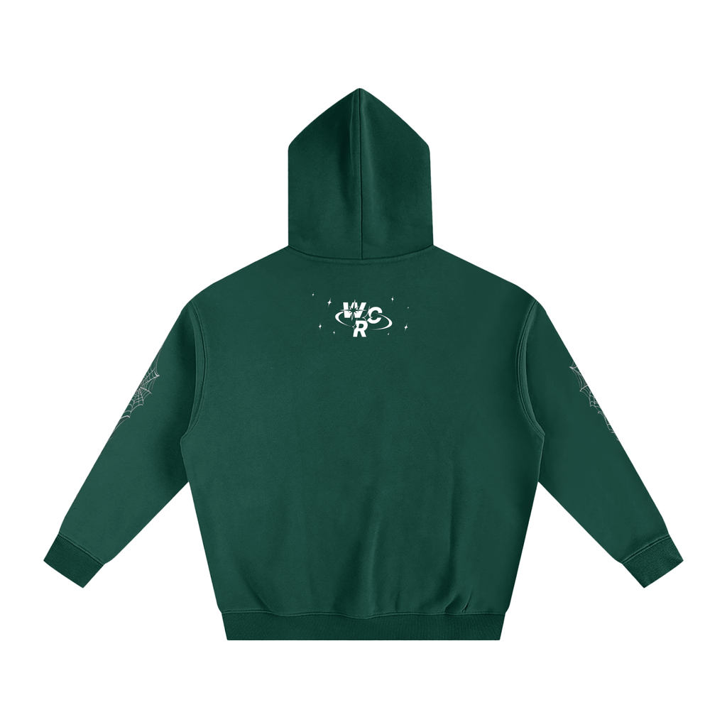 "818-310-213" Oversize Fleeced Hoodie