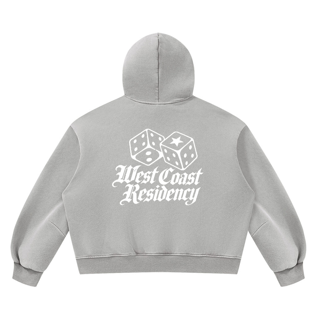 WCR DICE Vintage Wash Boxy Hoodie