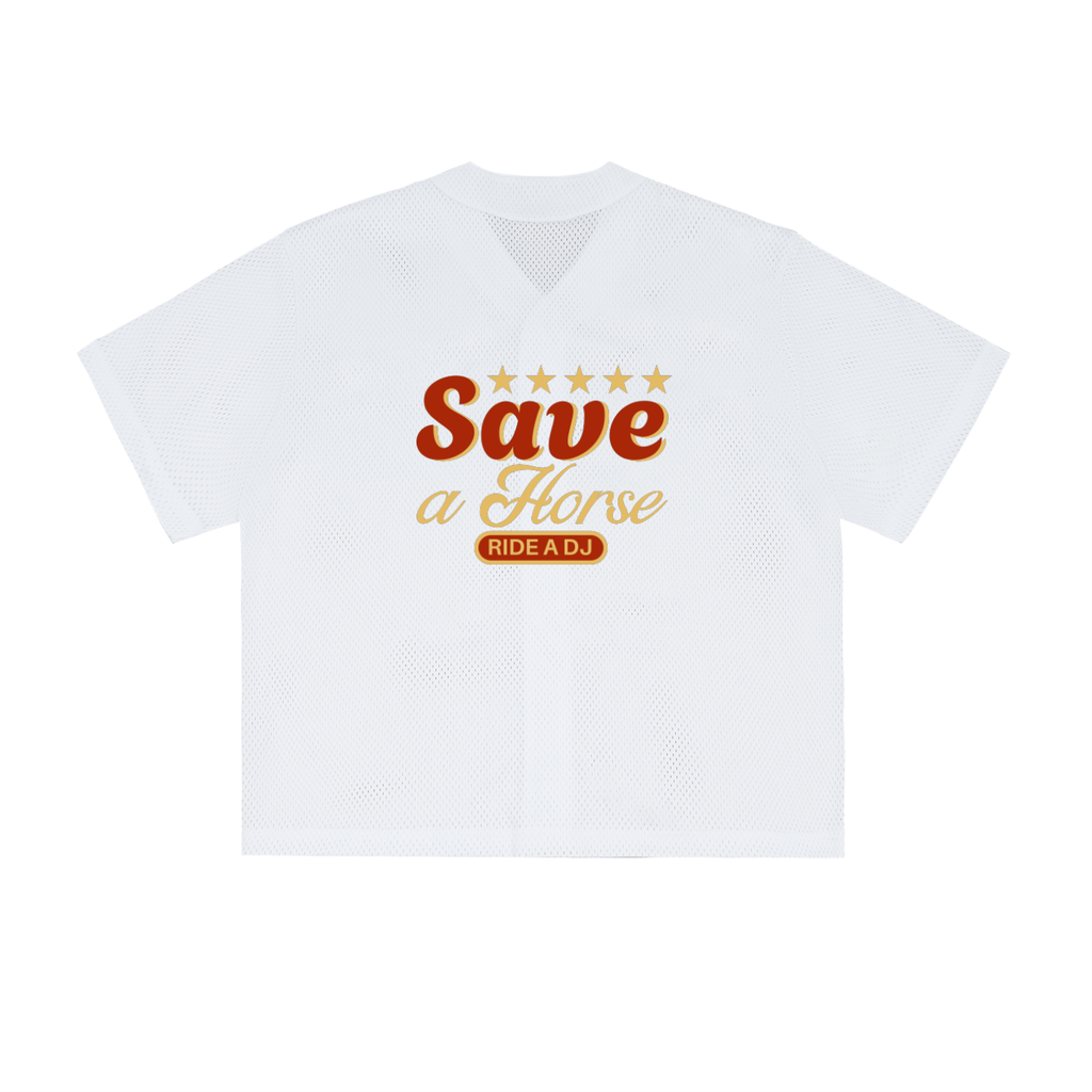"Save a Horse, Ride a DJ" Baseball Jersey