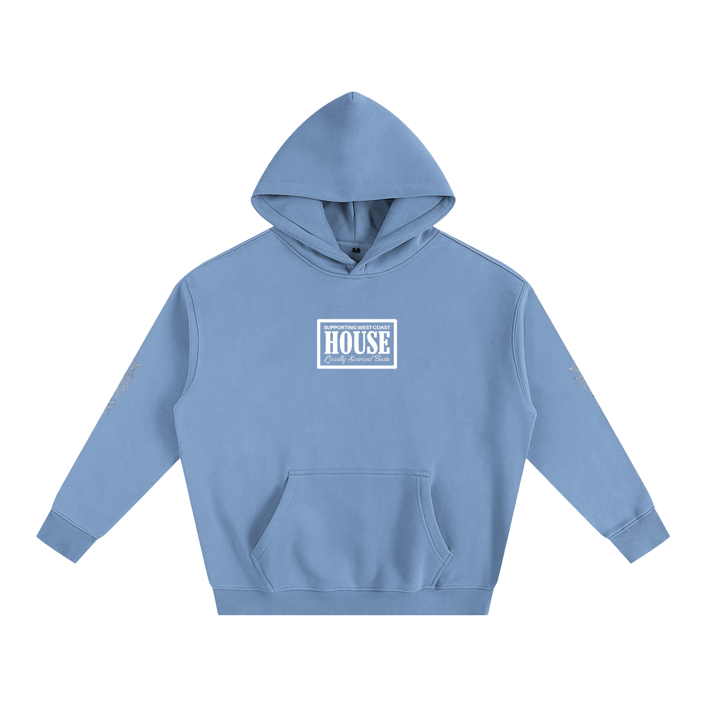 WCR SPIDER SLEEVE OVERSIZE HOODIE