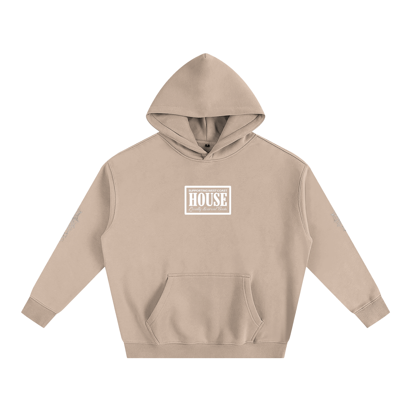 WCR SPIDER SLEEVE OVERSIZE HOODIE