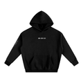 "818-310-213" Oversize Fleeced Hoodie