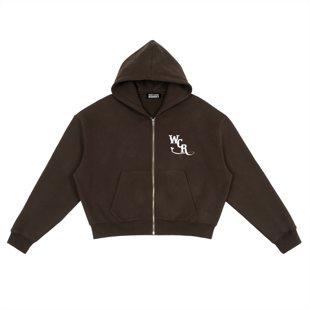 WCR ZIP-UP BOXY HOODIE
