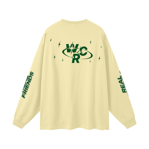 "REAL FRIENDS" Long Sleeve T-Shirt