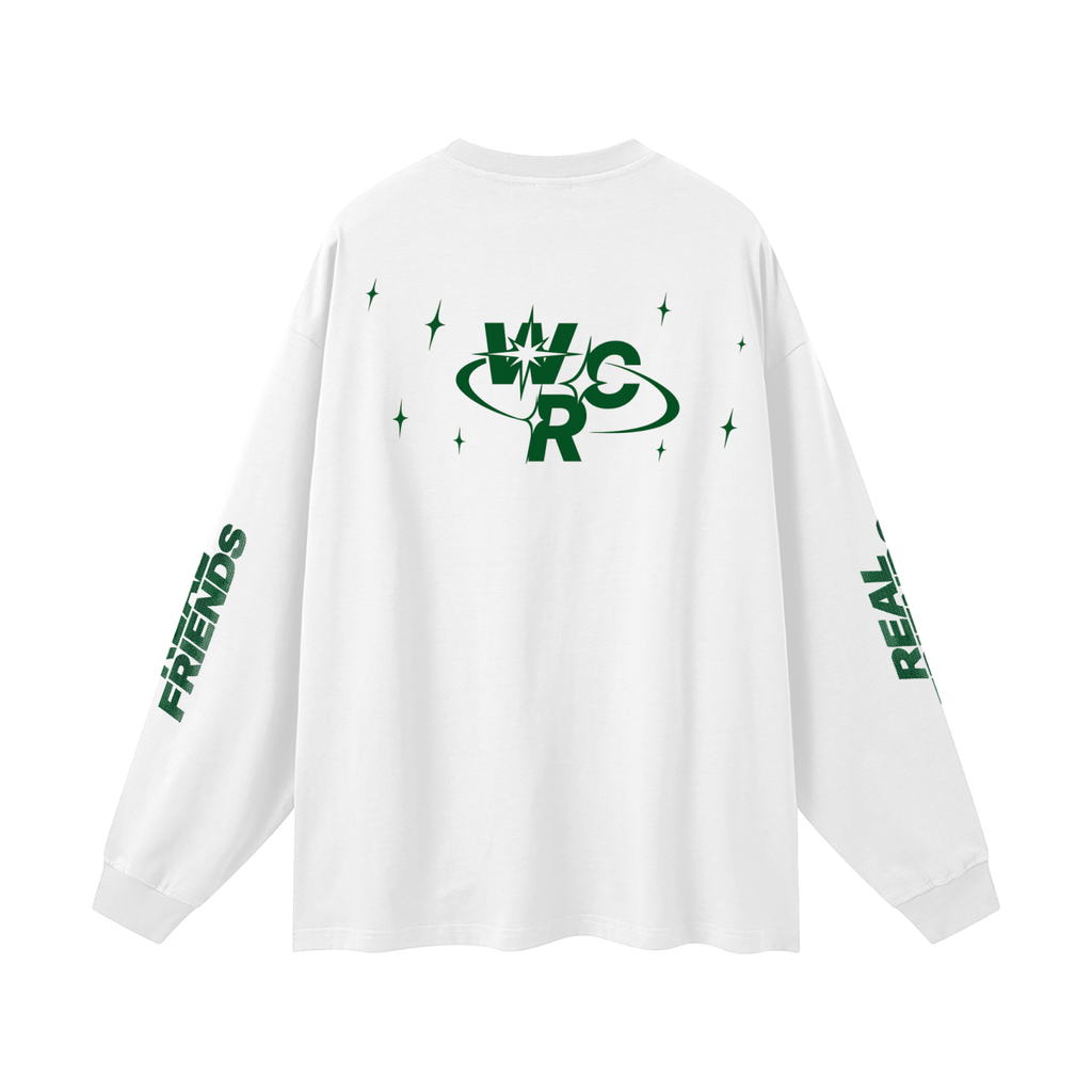 "REAL FRIENDS" Long Sleeve T-Shirt