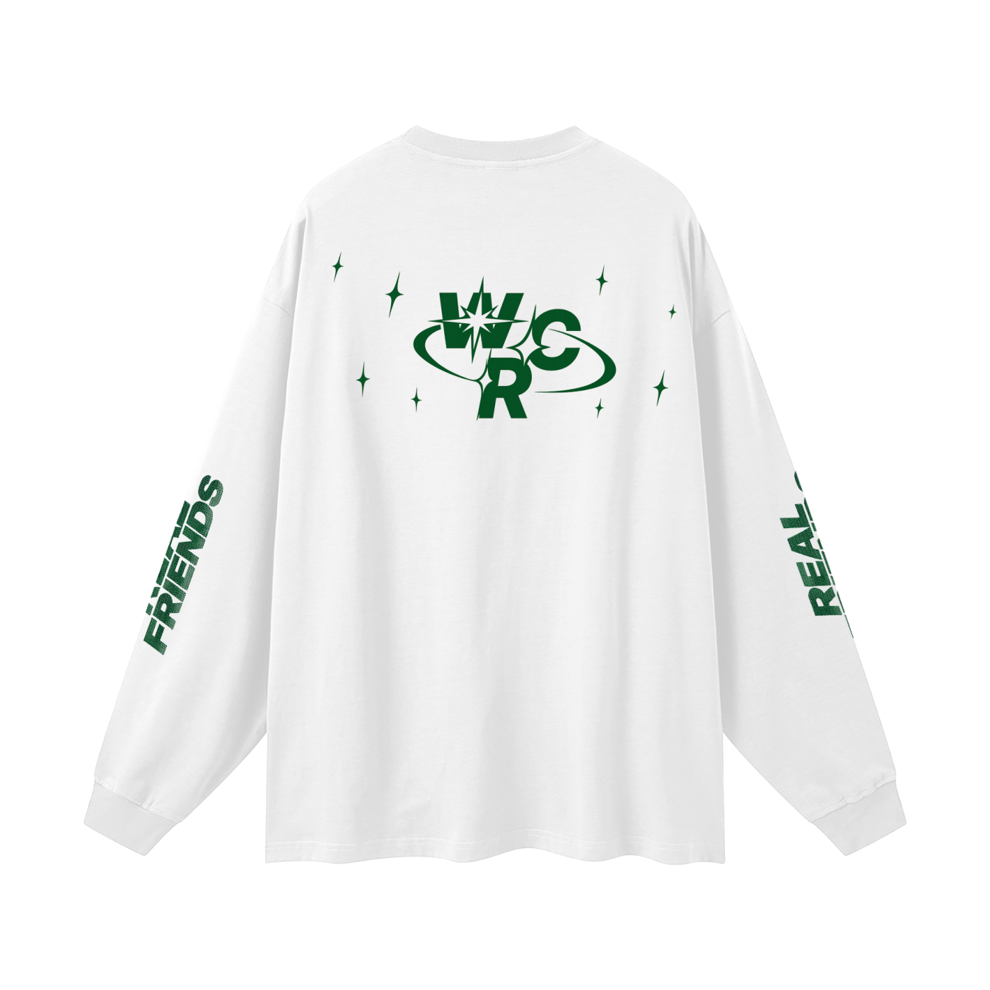 "REAL FRIENDS" Long Sleeve T-Shirt