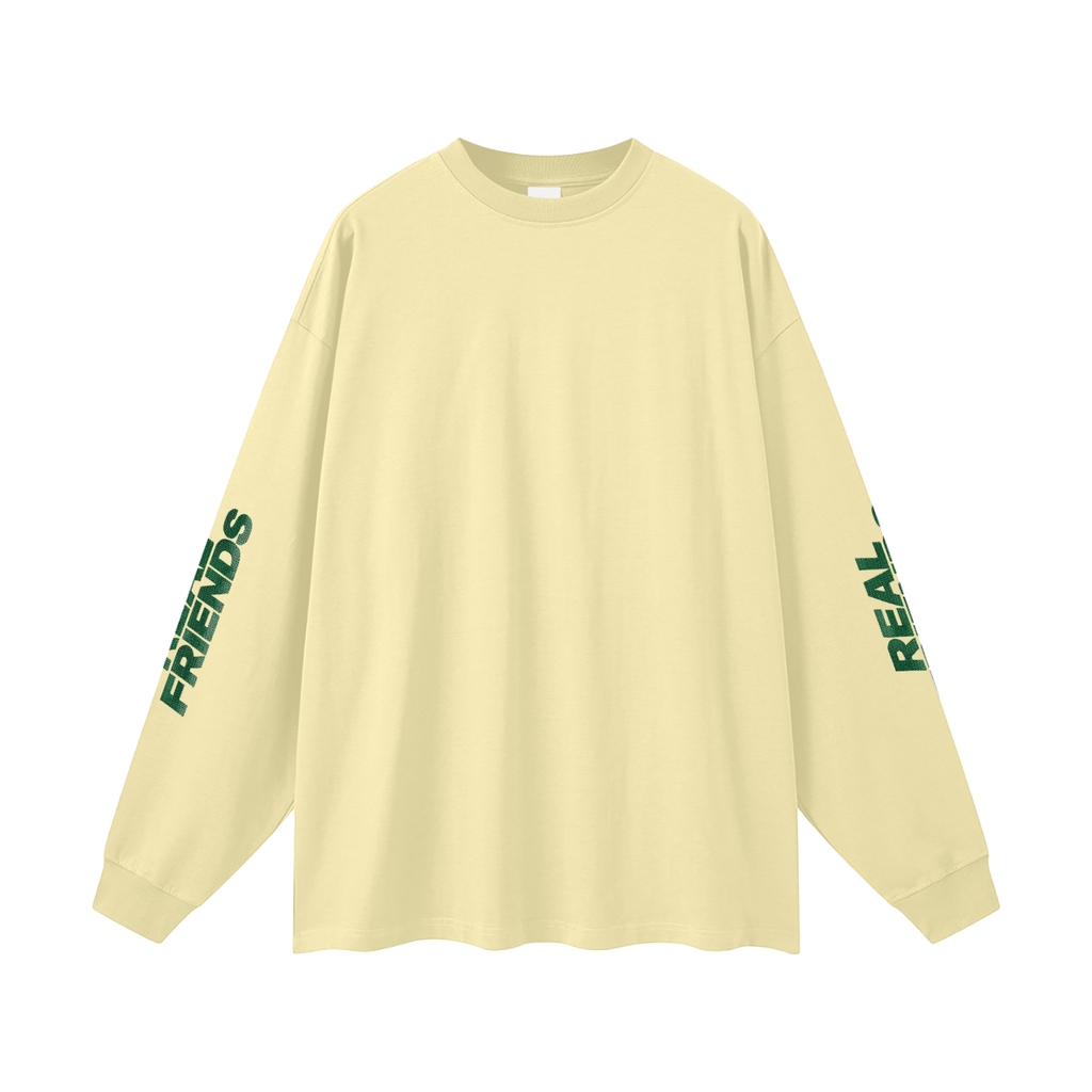 "REAL FRIENDS" Long Sleeve T-Shirt