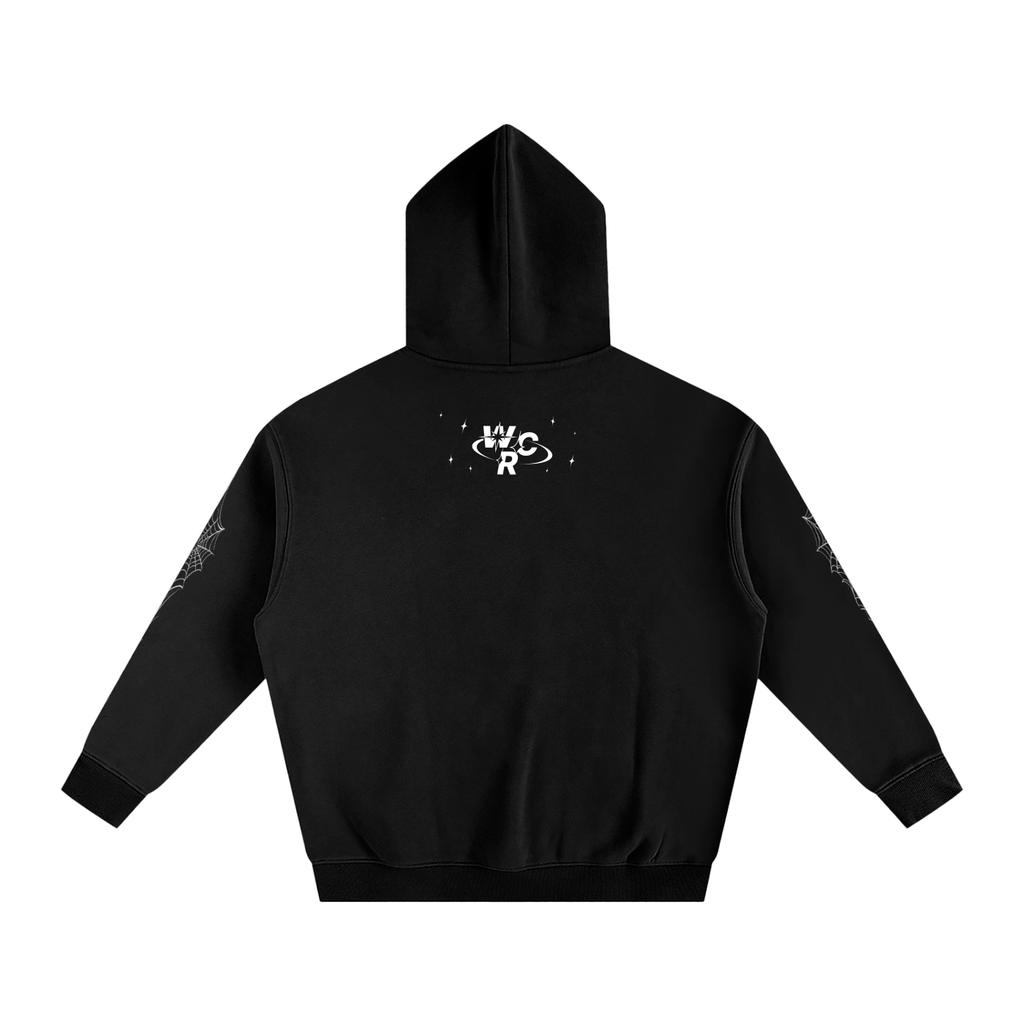 "818-310-213" Oversize Fleeced Hoodie