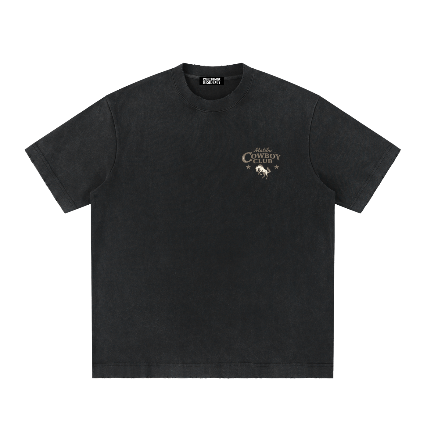 "Malibu Cowboy Club" Vintage Washed T-Shirt