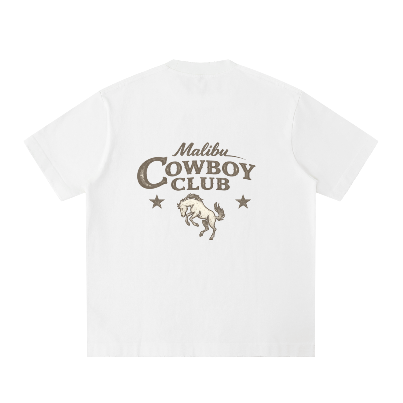 "Malibu Cowboy Club" Vintage Washed T-Shirt