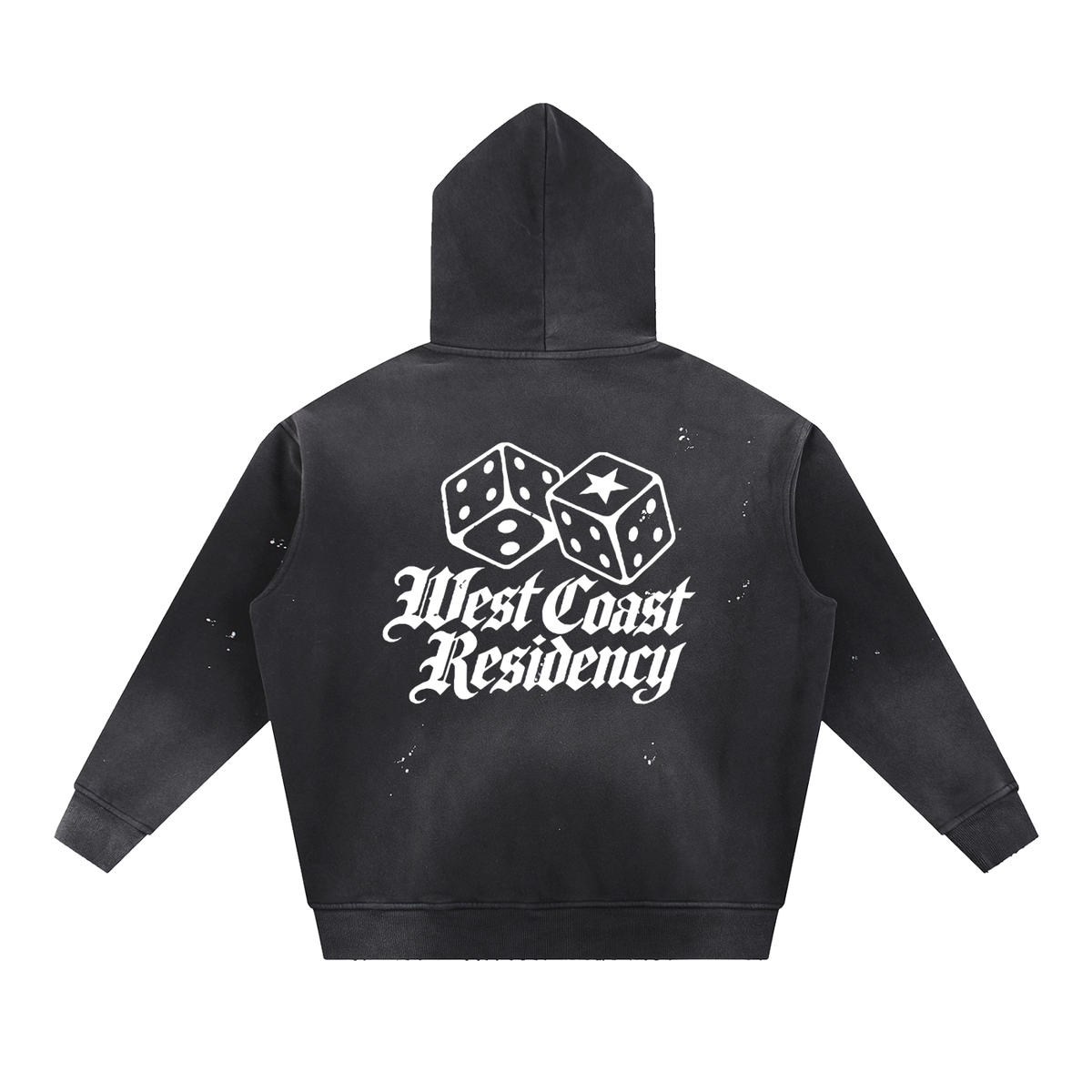 WCR DICE Frayed Fleece Hoodie