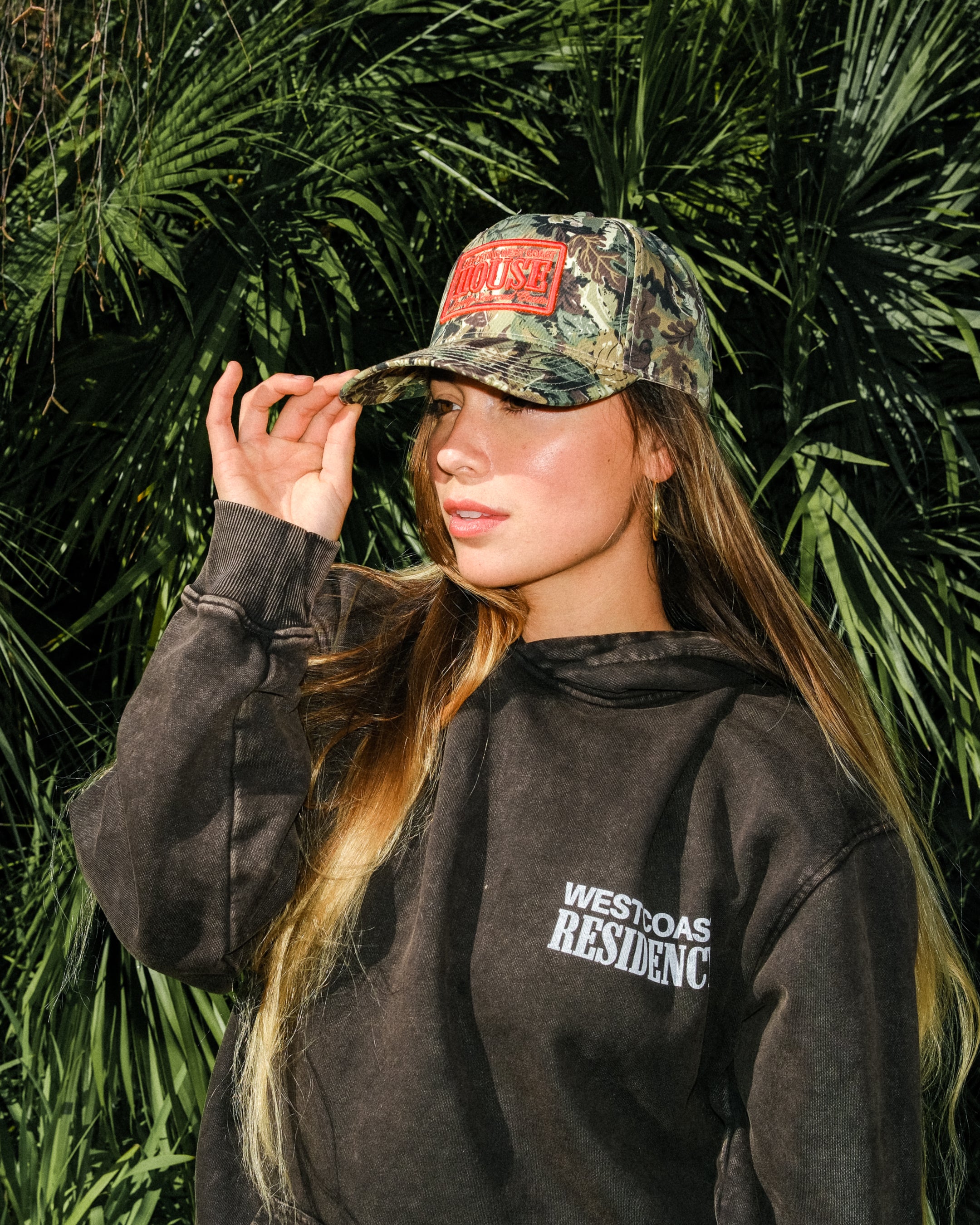 WEST COAST RESIDENCY Vintage Cotton Hoodie