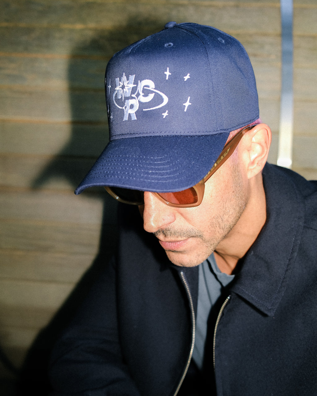 WCR - REAL FRIENDS & FAMILY HAT [NAVY/CREAM]