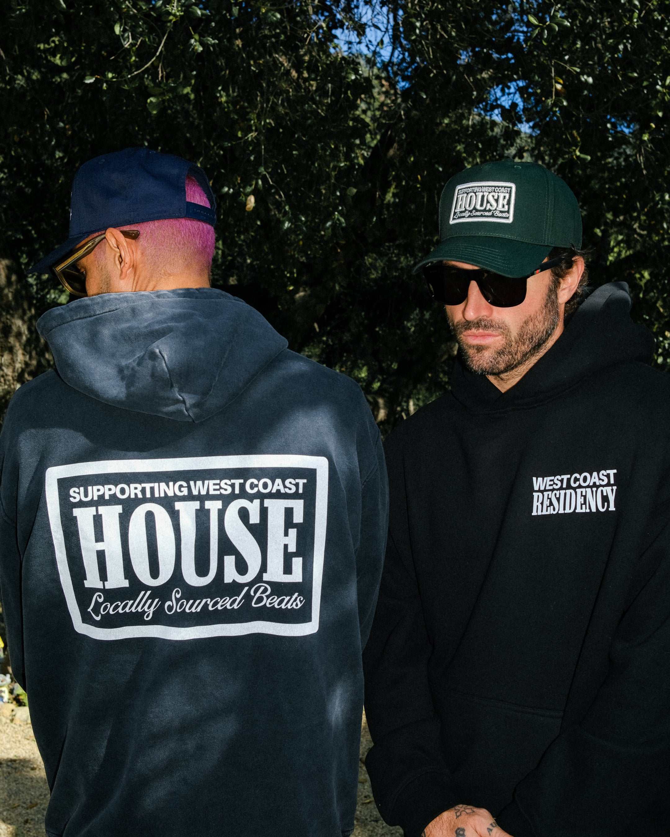 WEST COAST RESIDENCY Vintage Cotton Hoodie