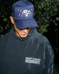 WCR - REAL FRIENDS & FAMILY HAT [NAVY/CREAM]