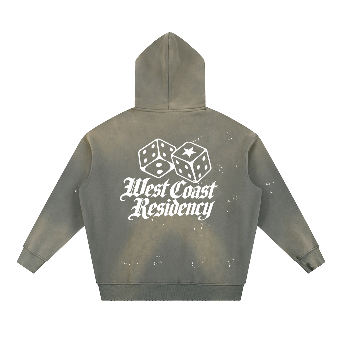 WCR DICE Frayed Fleece Hoodie