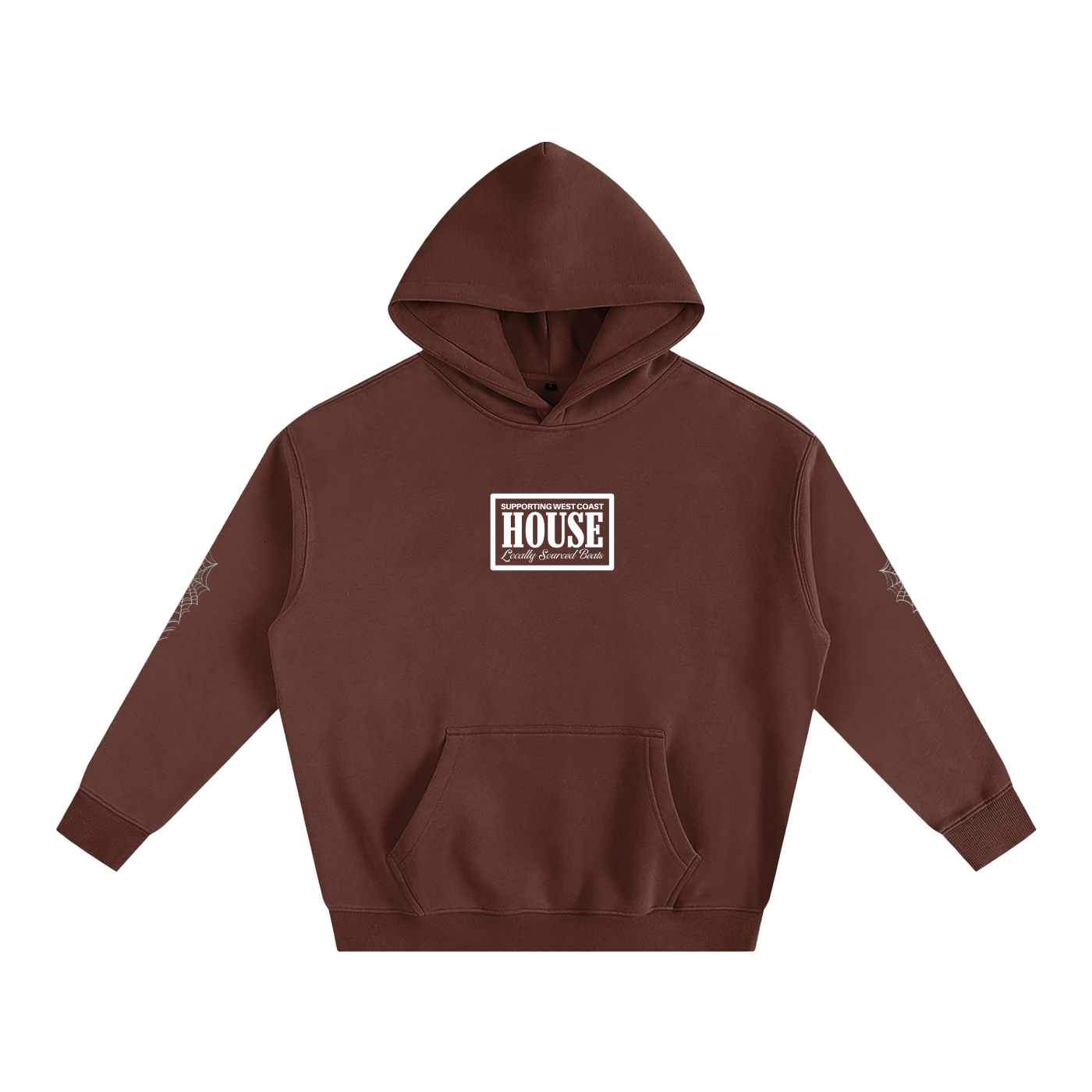 WCR SPIDER SLEEVE OVERSIZE HOODIE