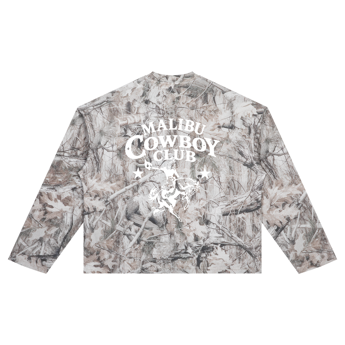 MALIBU COWBOY CLUB Camo Long Sleeve