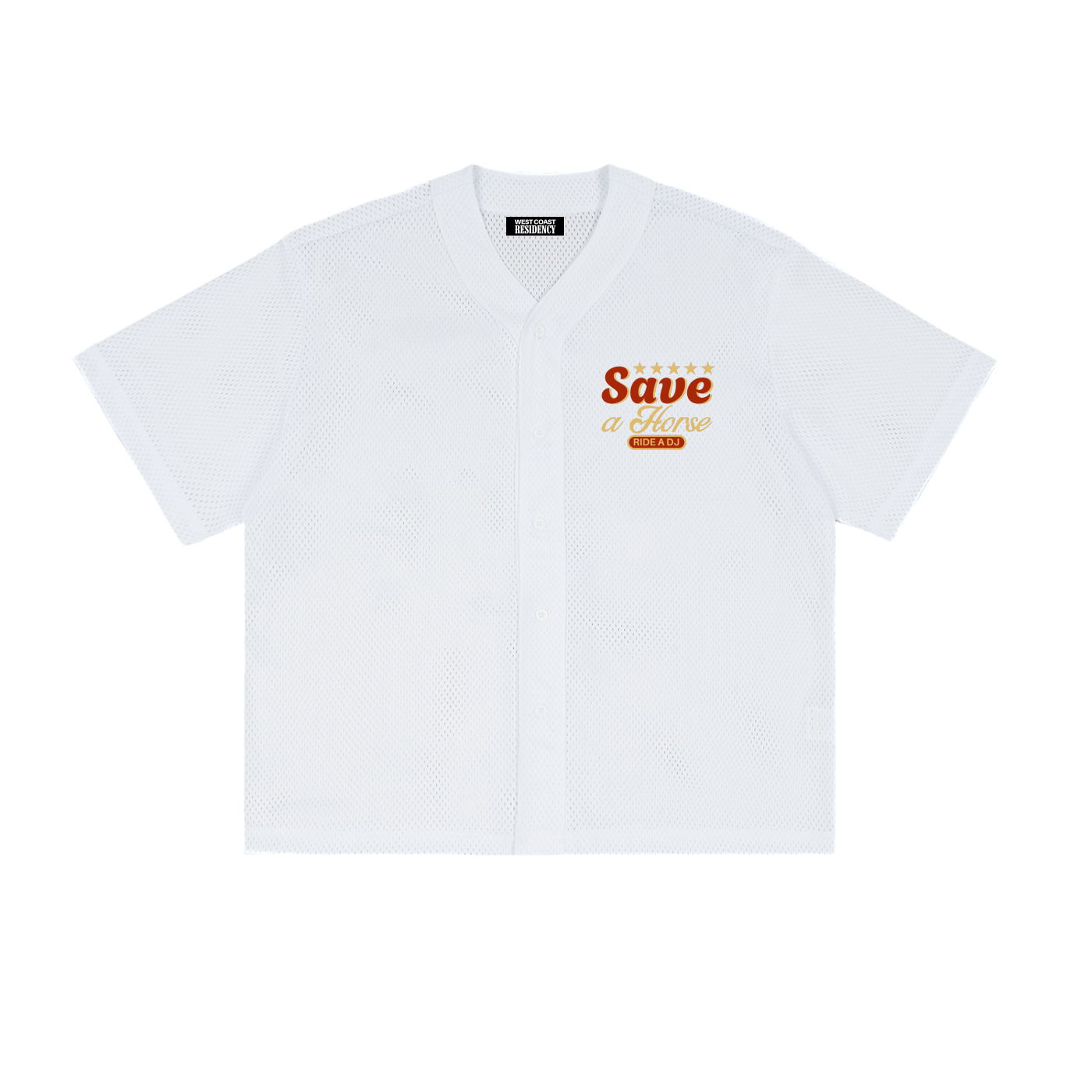 "Save a Horse, Ride a DJ" Baseball Jersey