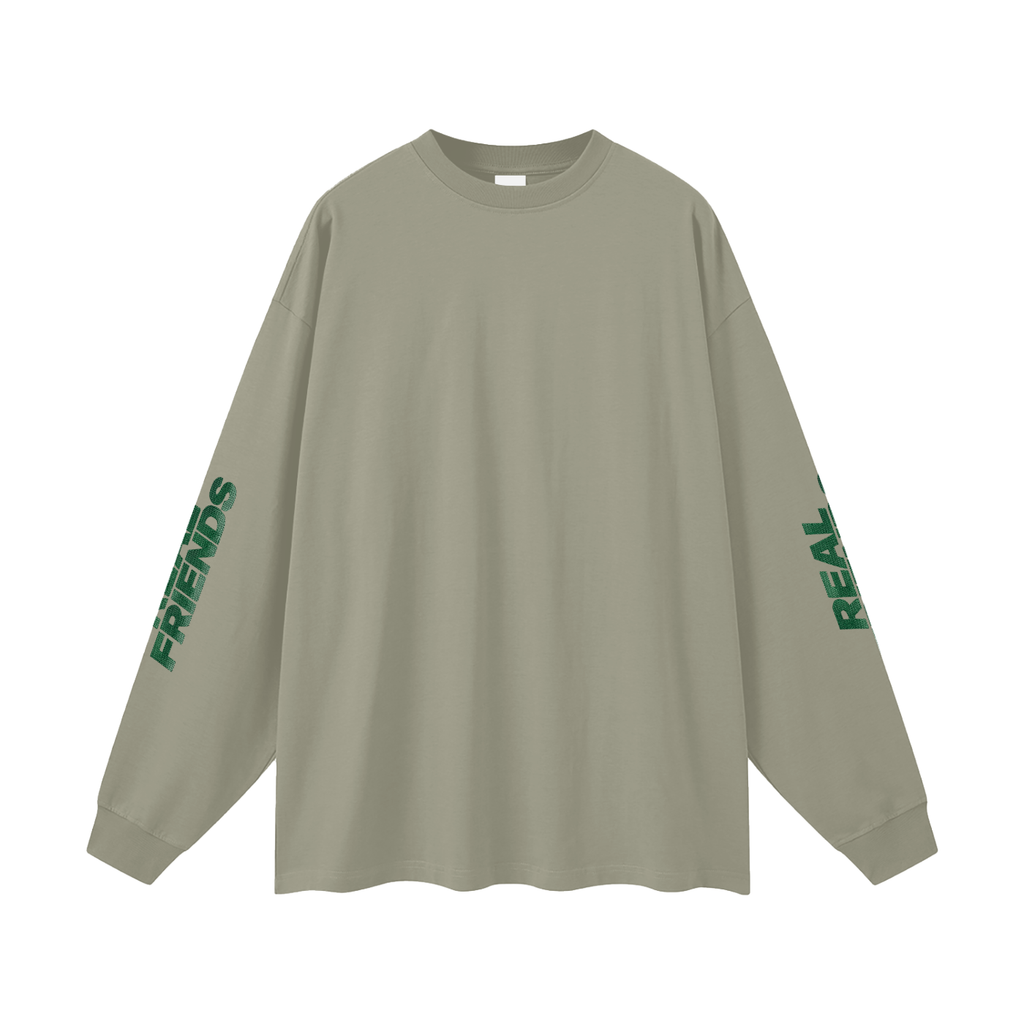 "REAL FRIENDS" Long Sleeve T-Shirt