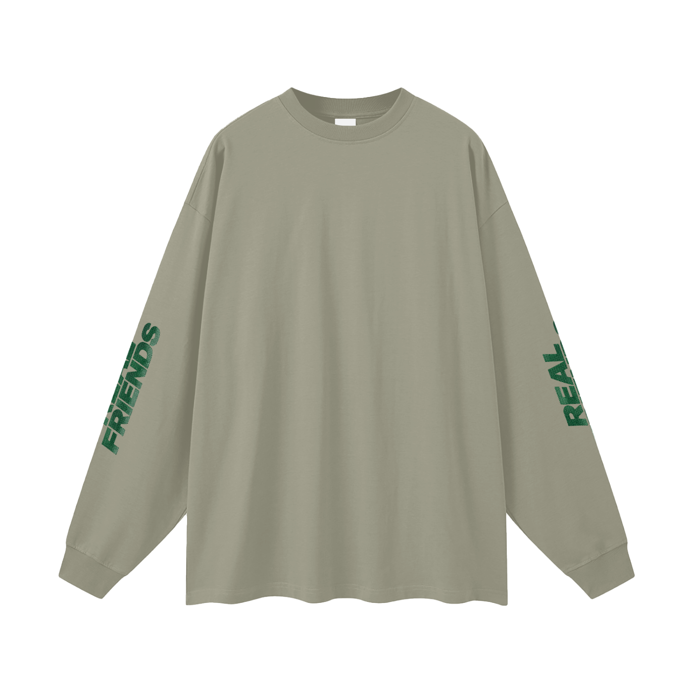 "REAL FRIENDS" Long Sleeve T-Shirt