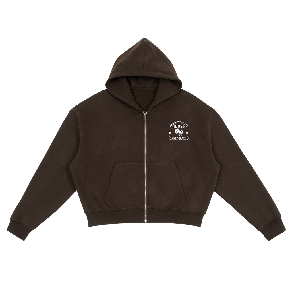 "RODEO RADIO" Zip-Up Hoodie
