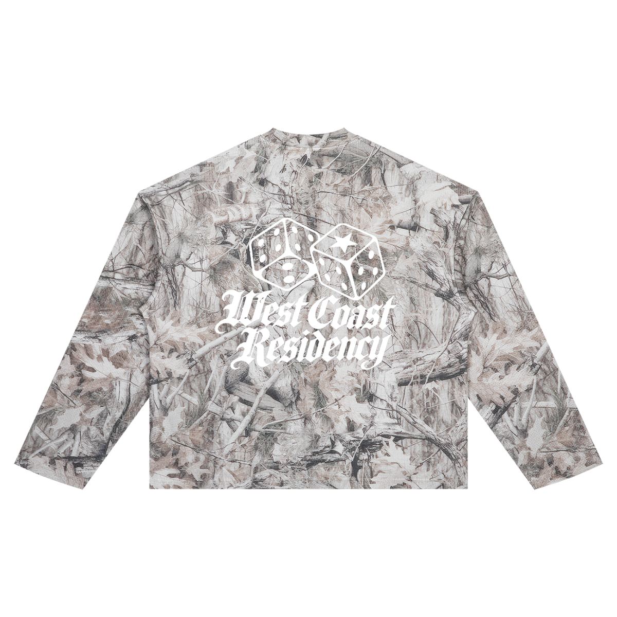 WCR DICE Camo Waffle Long Sleeve