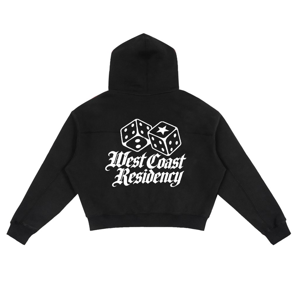 WCR DICE Zip-Up Boxy Hoodie