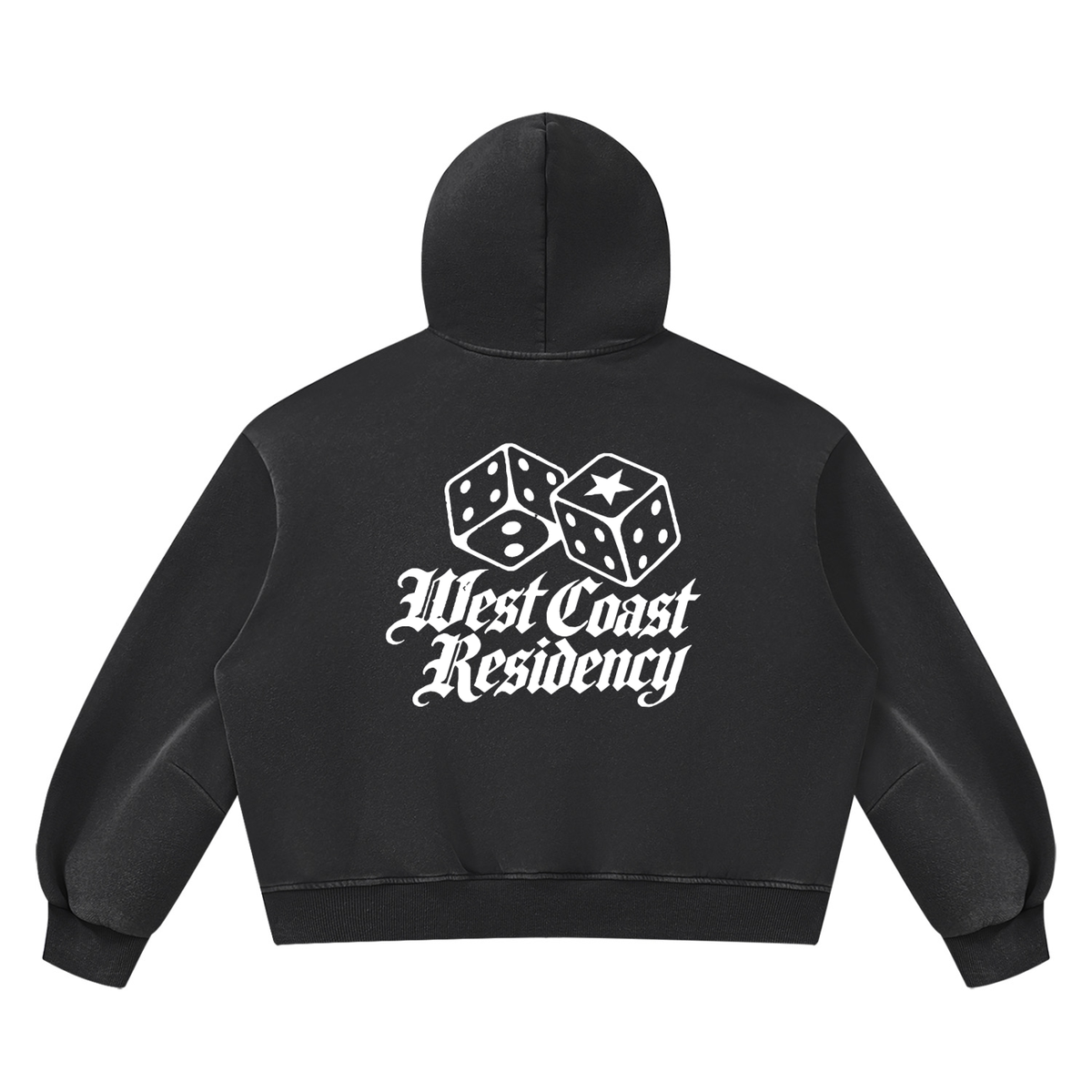 WCR DICE Vintage Wash Boxy Hoodie