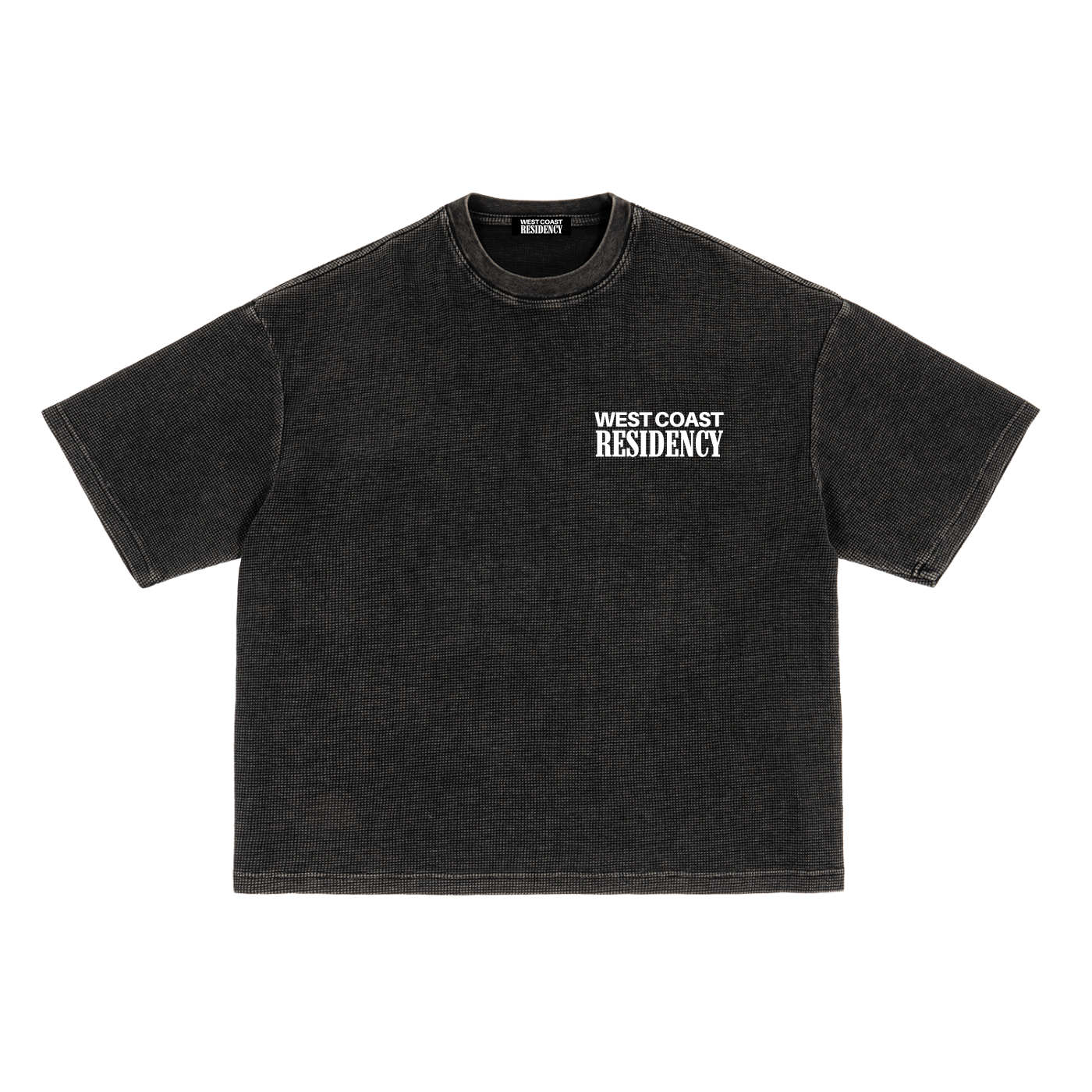 "SUPPORTING WEST COAST HOUSE" WAFFLE T-SHIRT