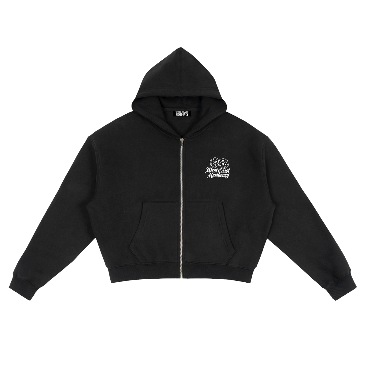 WCR DICE Zip-Up Boxy Hoodie