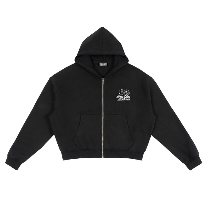 WCR DICE Zip-Up Boxy Hoodie